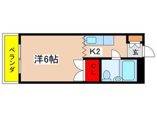 メゾンオモテの物件間取画像